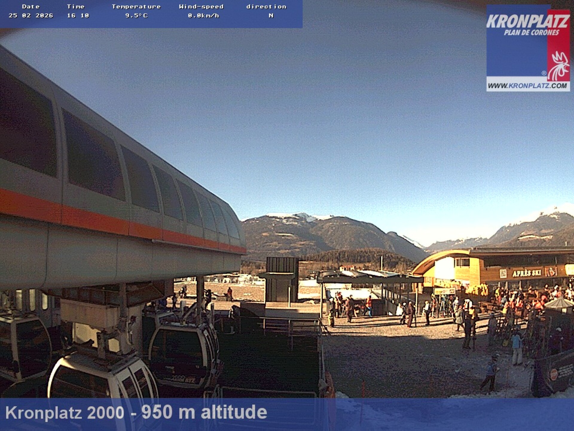 Archiv Foto Webcam Talstation Kronplatz I und II, Südtirol