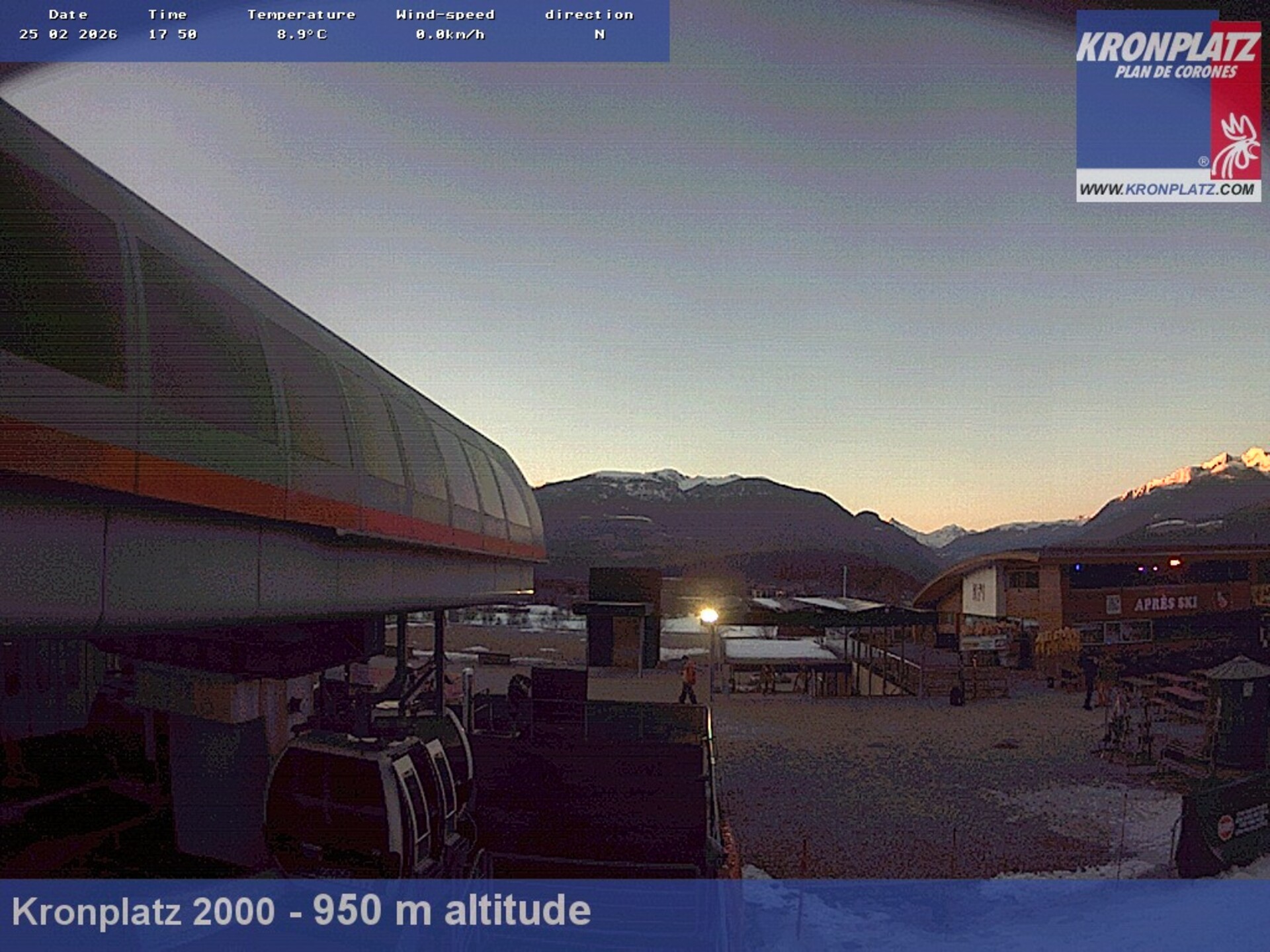 Archiv Foto Webcam Talstation Kronplatz I und II, Südtirol