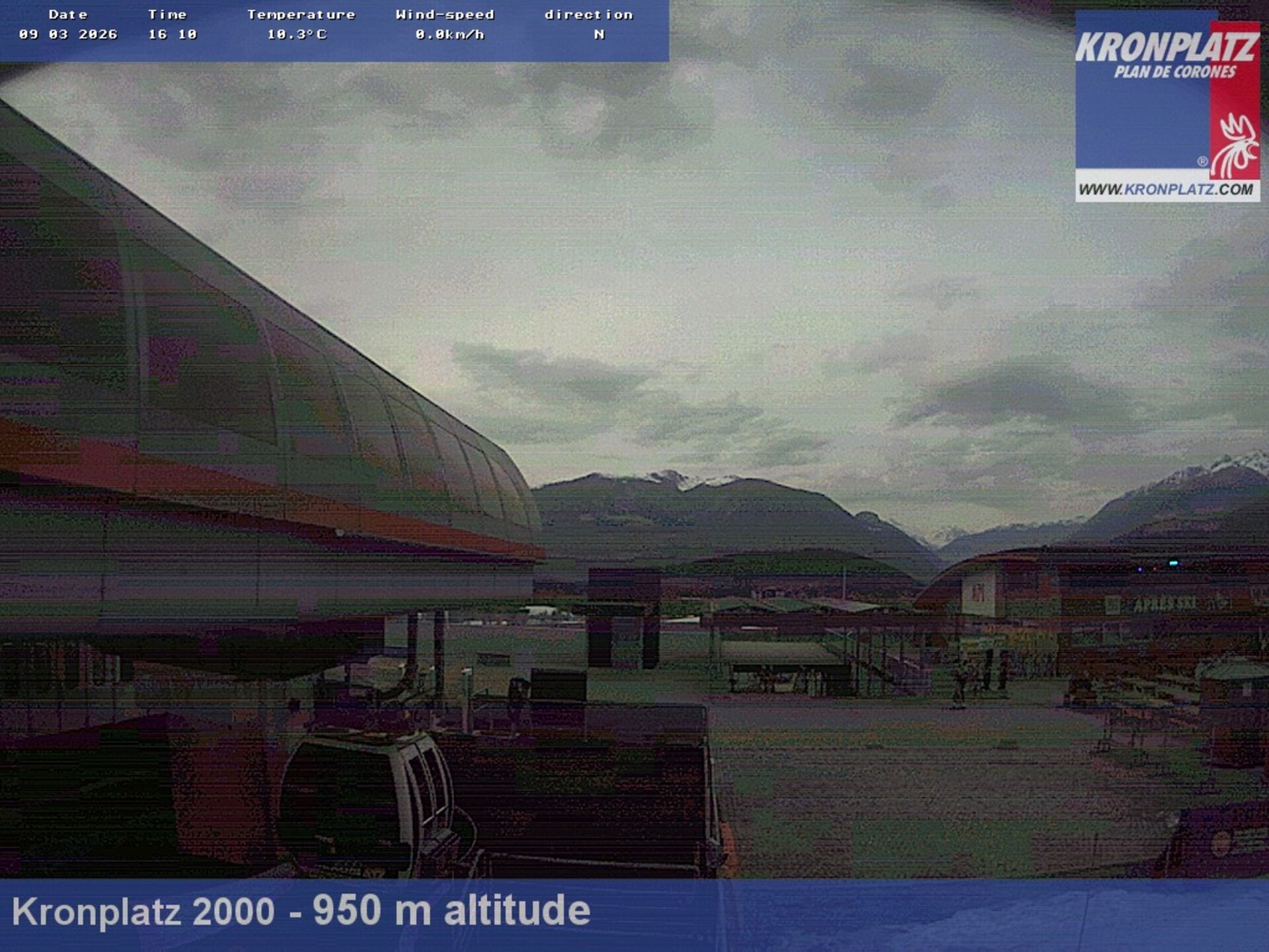 Archiv Foto Webcam Talstation Kronplatz I und II, Südtirol