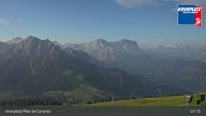 Archived image Webcam Plan de Corones South Tyrol