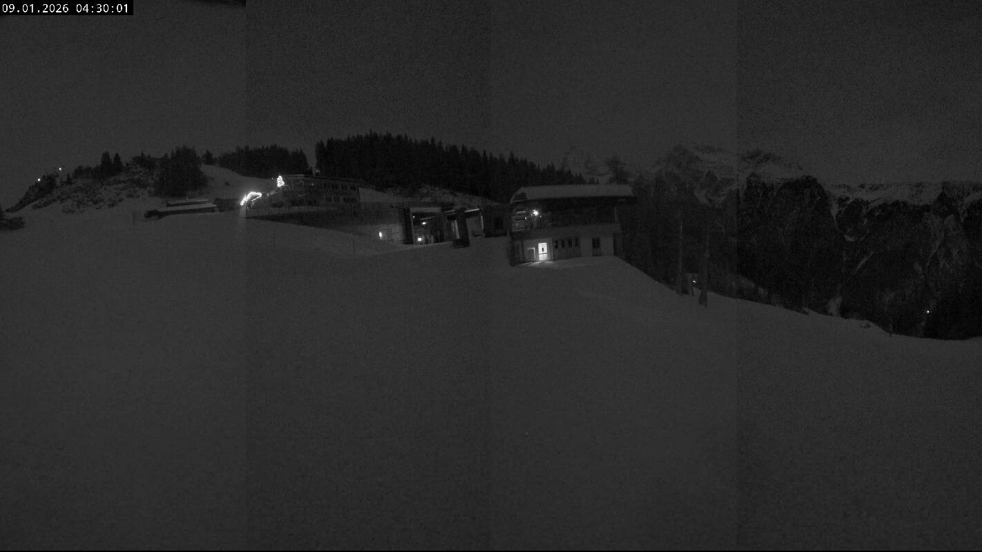 Archiv Foto Webcam Ladurns Gondelbahn Bergstation