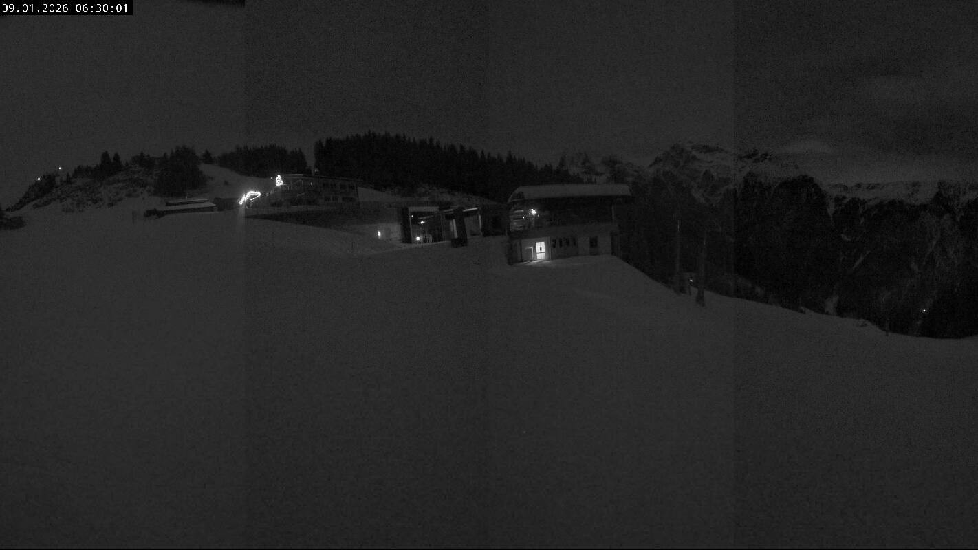 Archiv Foto Webcam Ladurns Gondelbahn Bergstation