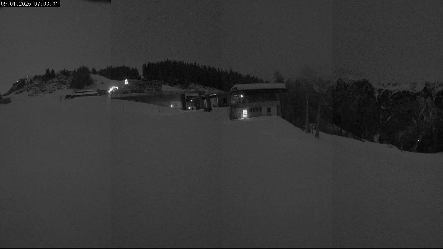 Archiv Foto Webcam Ladurns Gondelbahn Bergstation