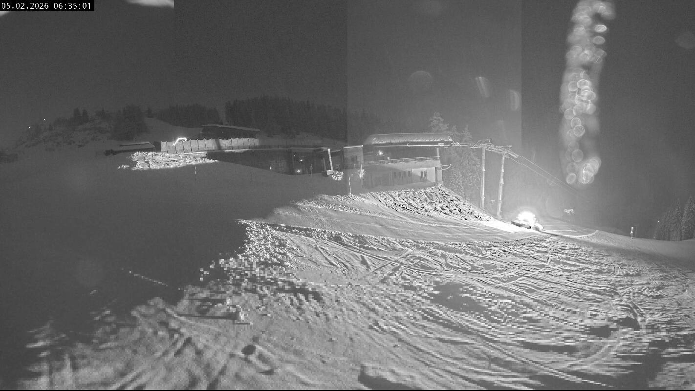 Archived image Webcam Top Station Ladurns gondola