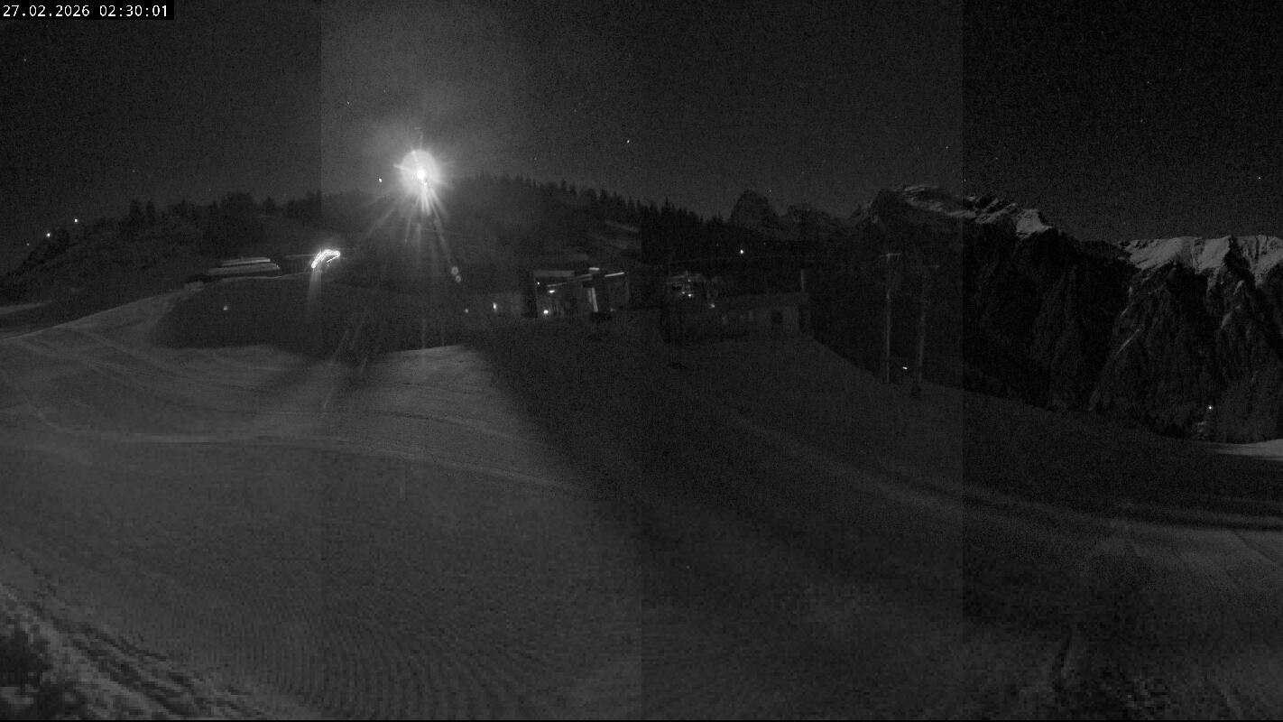 Archived image Webcam Top Station Ladurns gondola