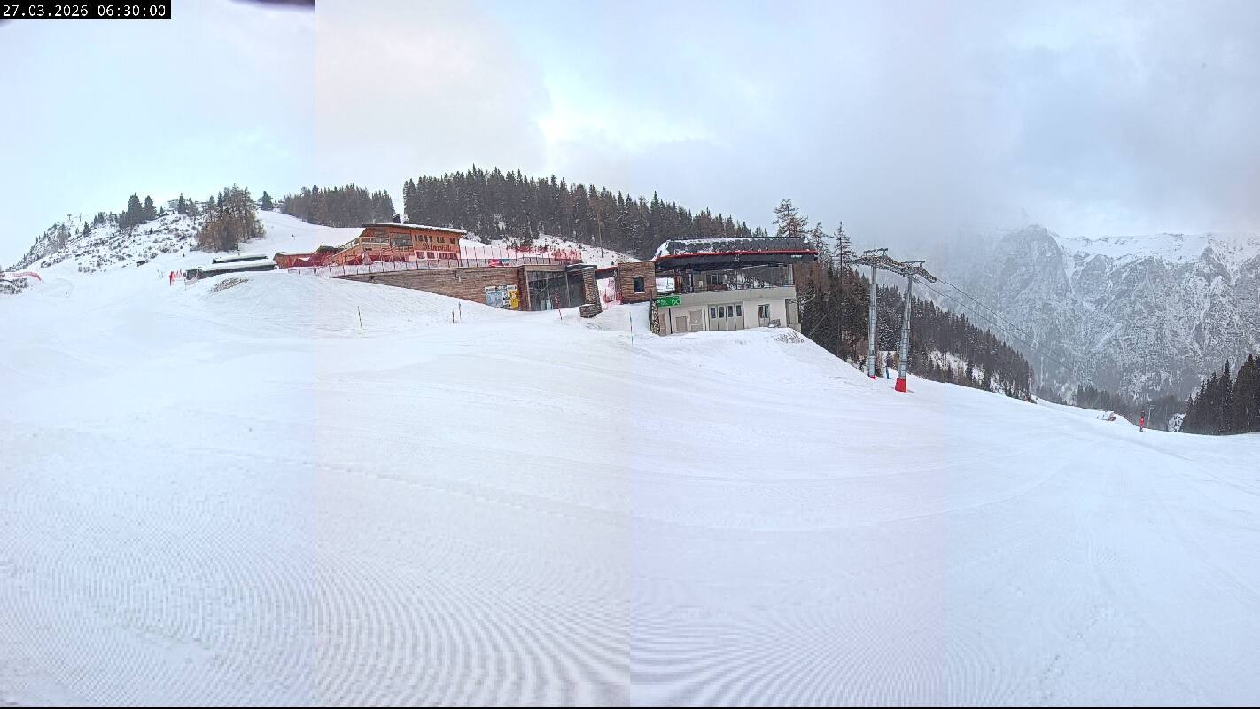 Archived image Webcam Top Station Ladurns gondola