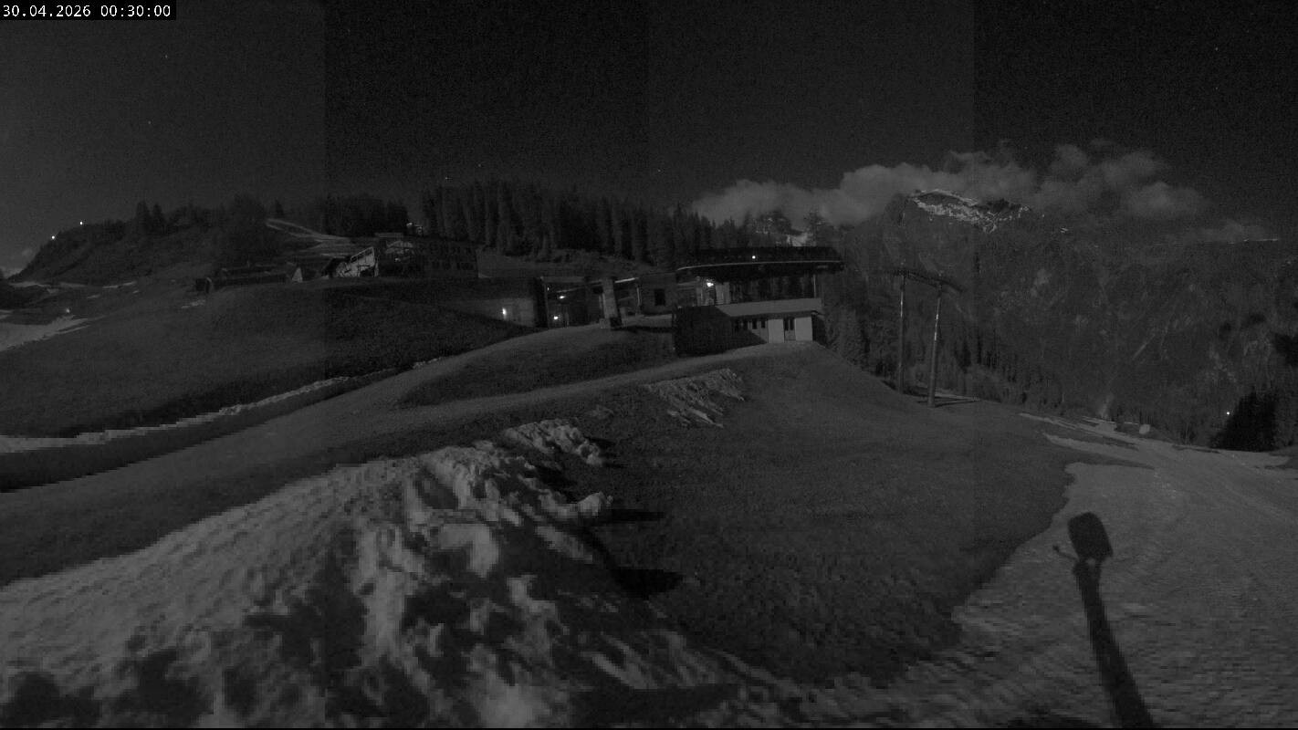 Archived image Webcam Top Station Ladurns gondola