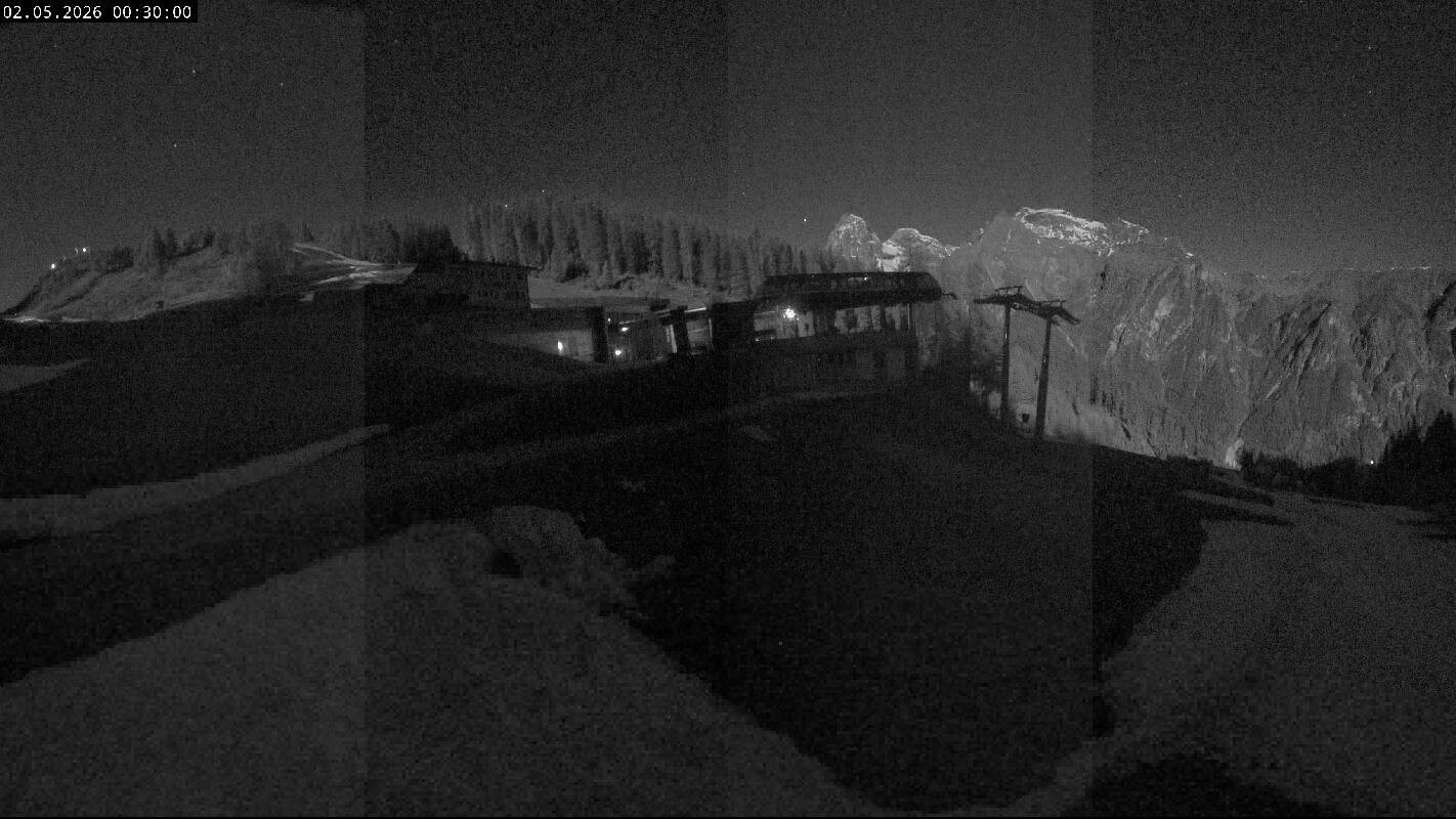 Archived image Webcam Top Station Ladurns gondola