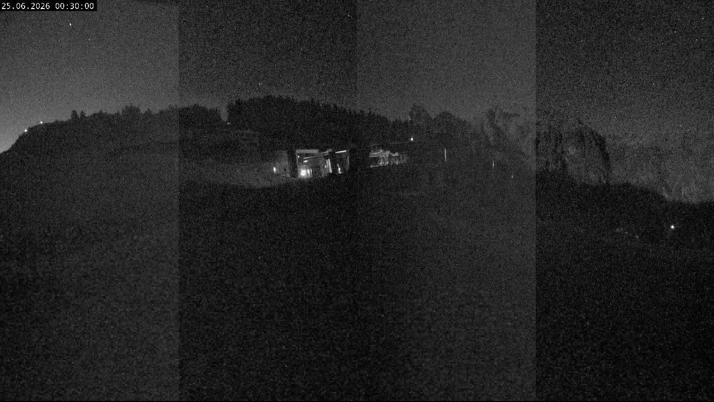 Archived image Webcam Top Station Ladurns gondola