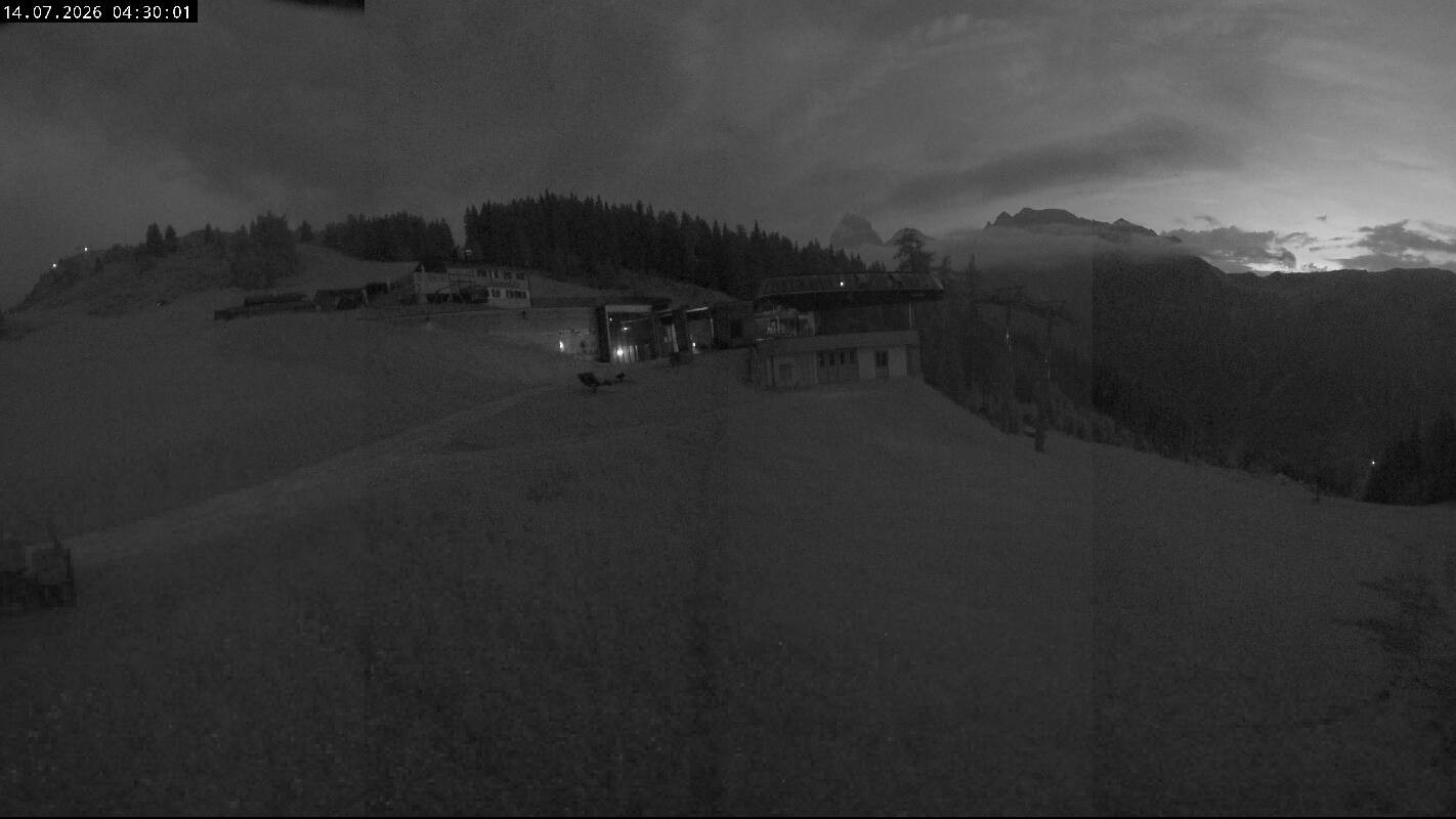 Archived image Webcam Top Station Ladurns gondola