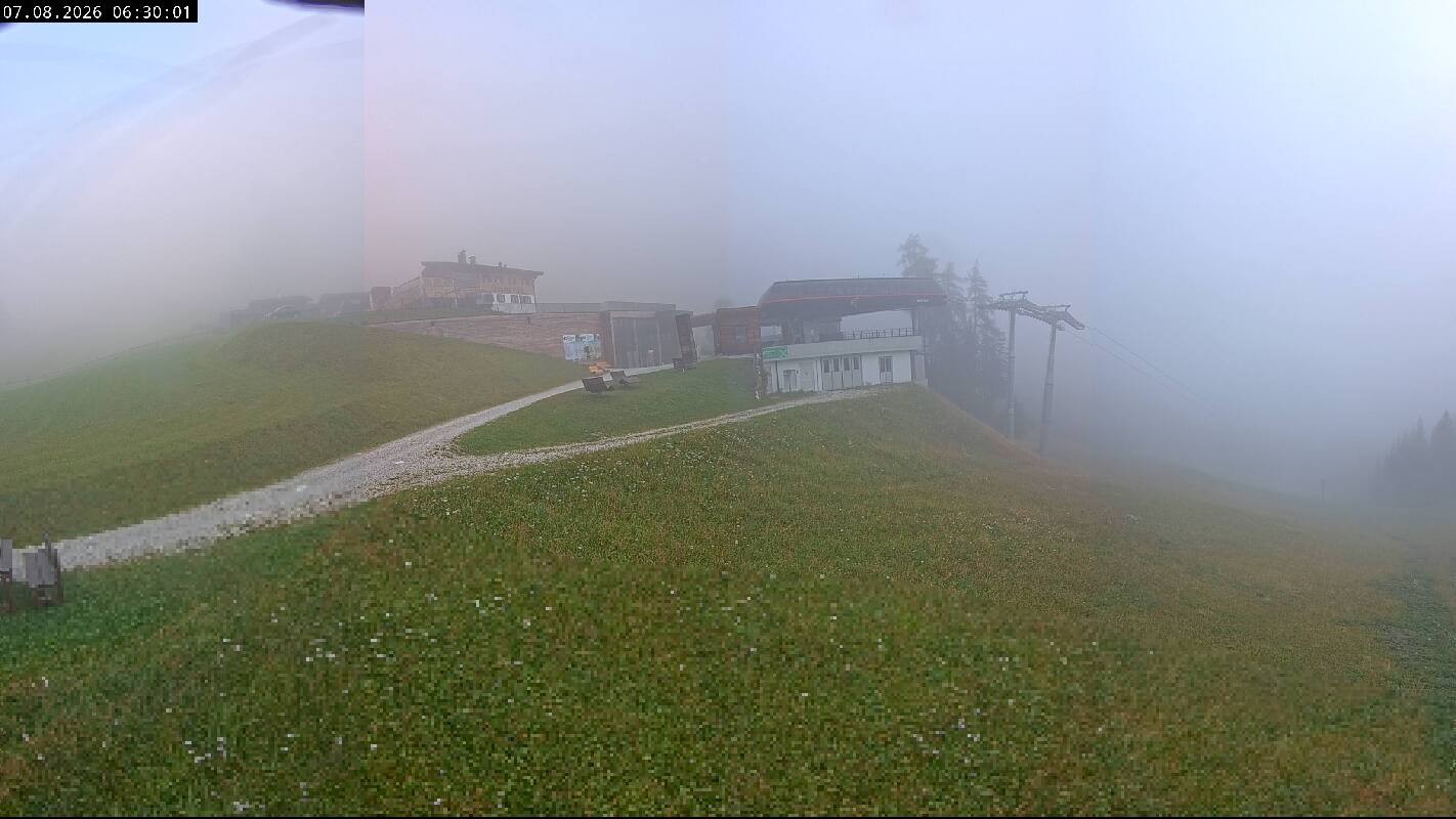 Archived image Webcam Top Station Ladurns gondola