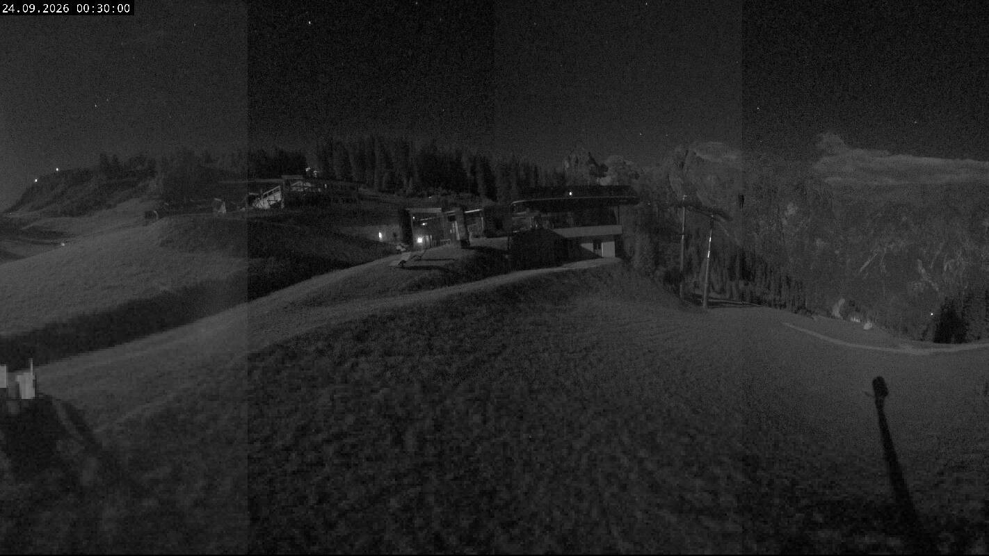 Archived image Webcam Top Station Ladurns gondola