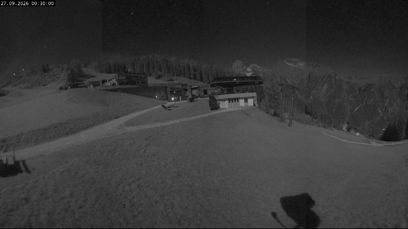Archiv Foto Webcam Ladurns Gondelbahn Bergstation