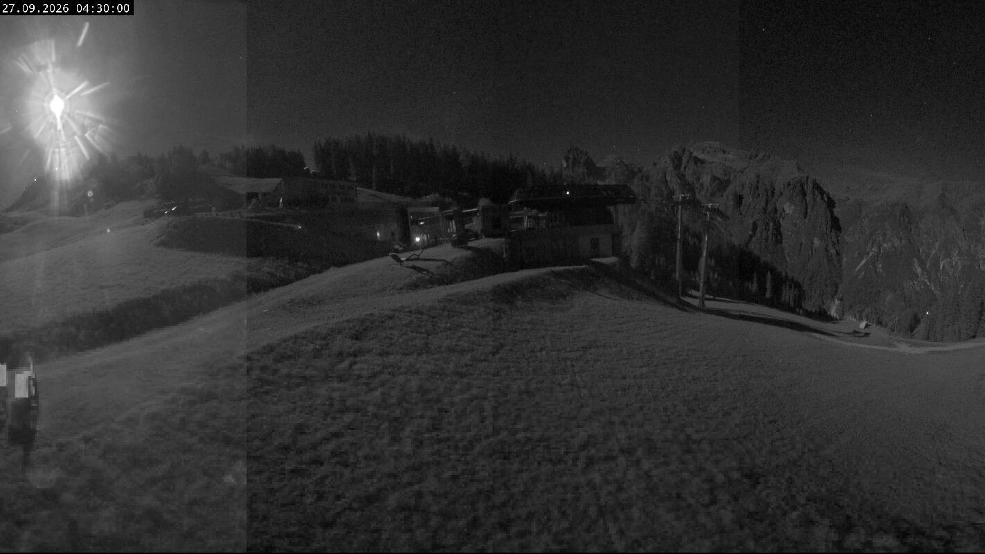 Archived image Webcam Top Station Ladurns gondola