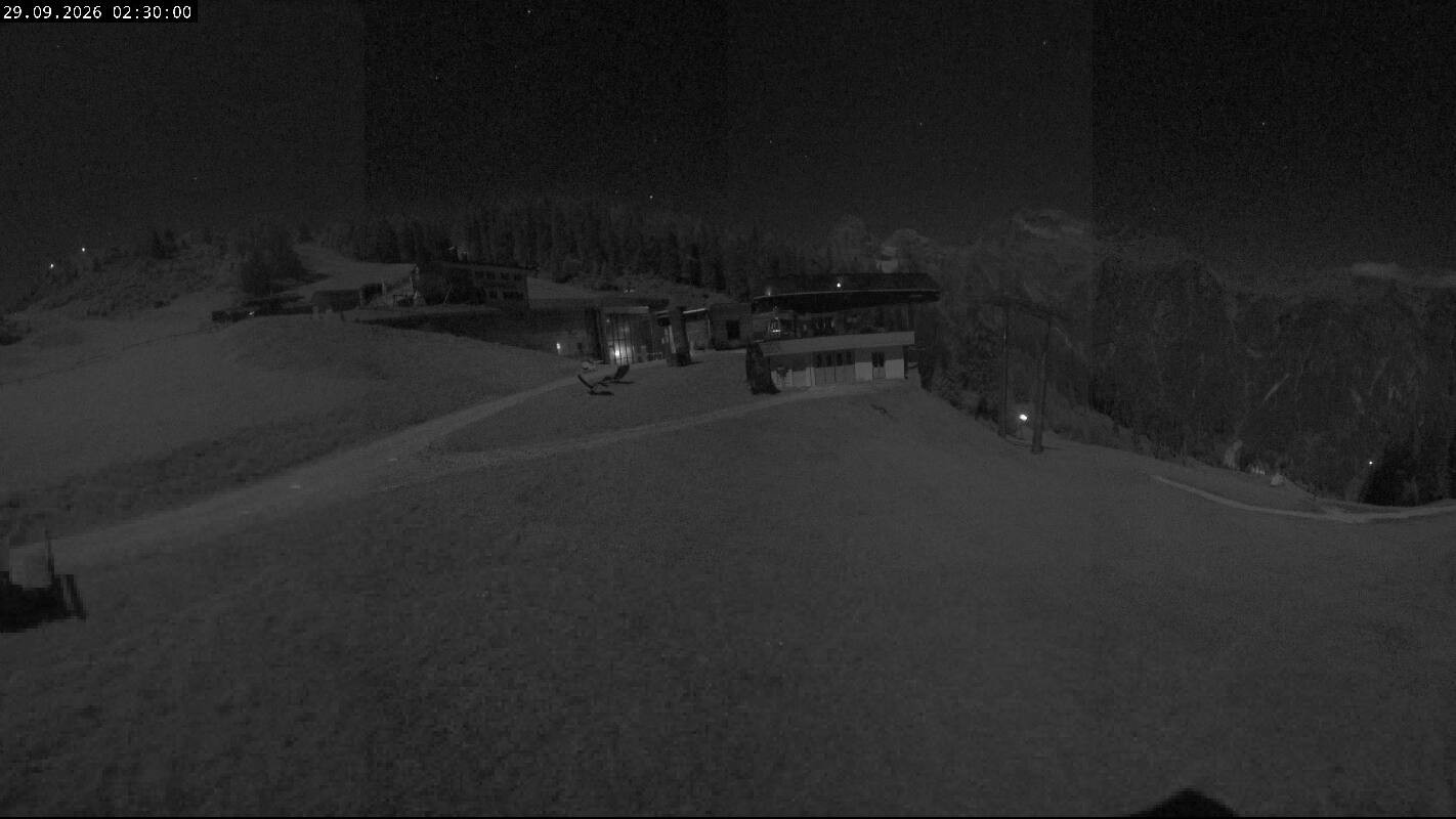 Archived image Webcam Top Station Ladurns gondola