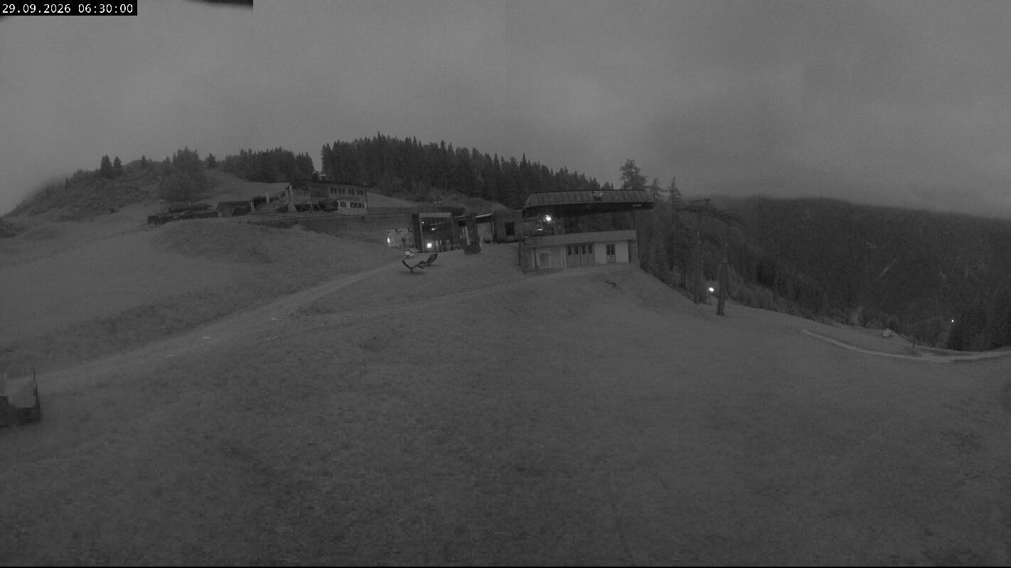 Archived image Webcam Top Station Ladurns gondola
