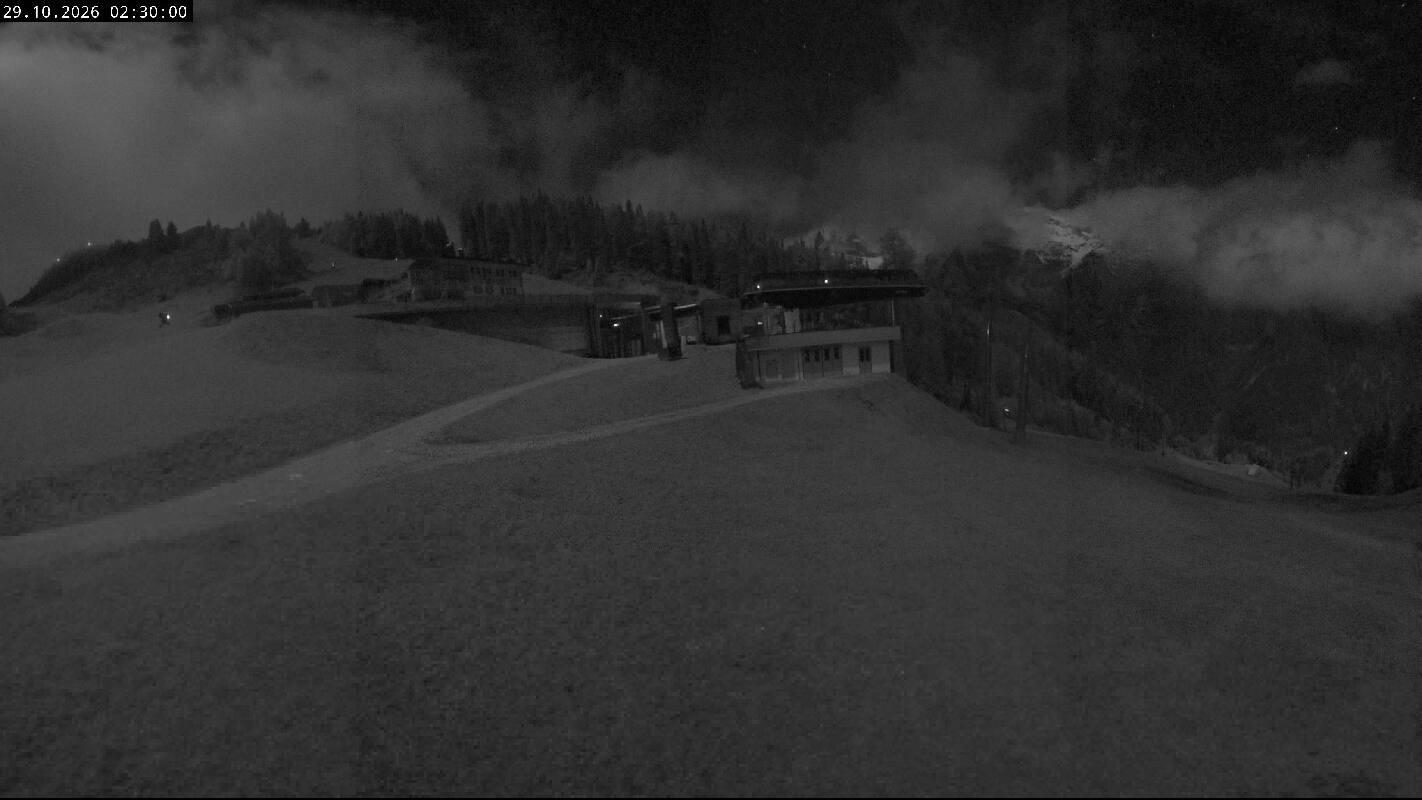 Archiv Foto Webcam Ladurns Gondelbahn Bergstation