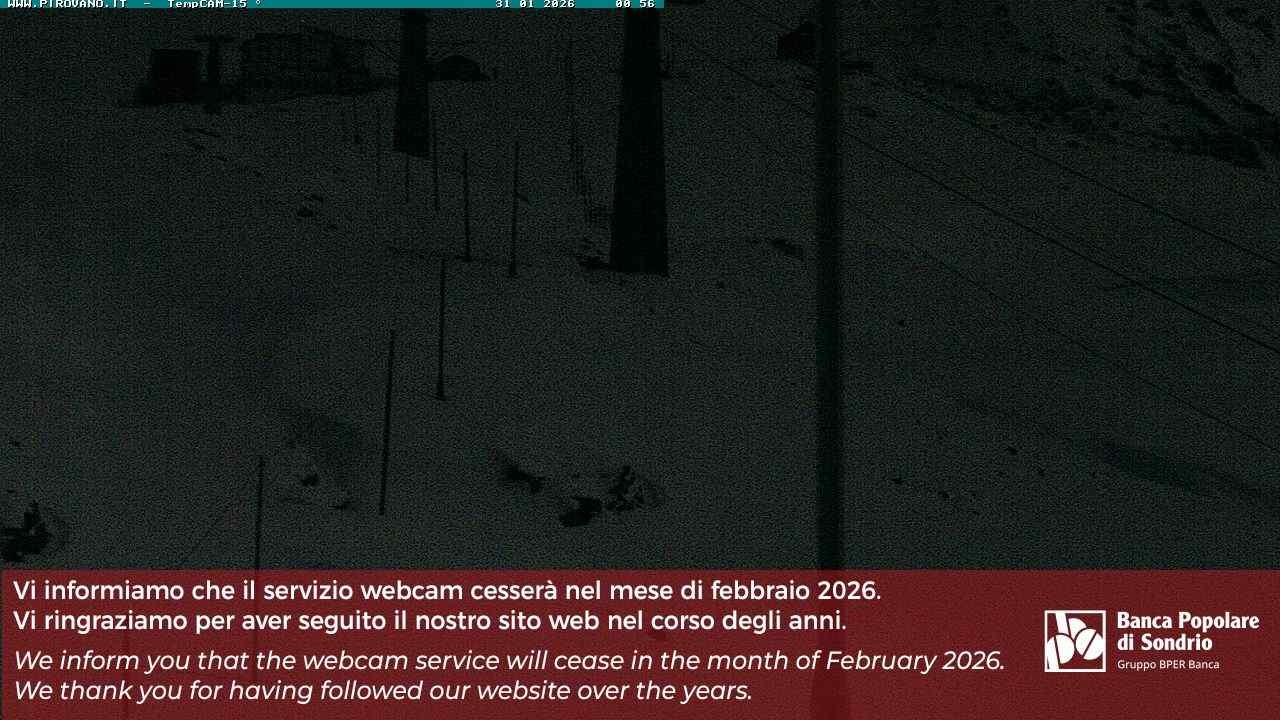 Archiv Foto Webcam Stilfser Joch: Blick auf die Gondel