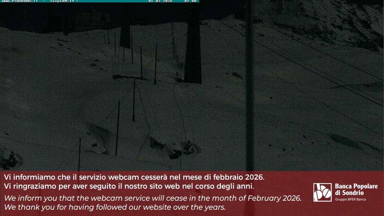 Archiv Foto Webcam Stilfser Joch: Blick auf die Gondel