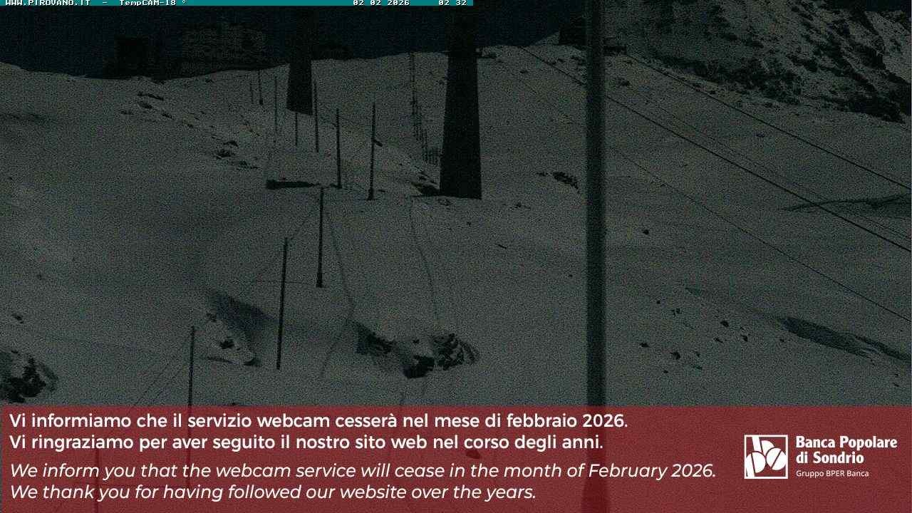 Archiv Foto Webcam Stilfser Joch: Blick auf die Gondel