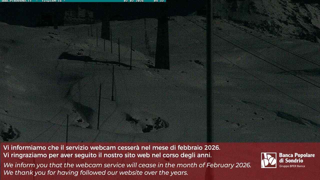 Archiv Foto Webcam Stilfser Joch: Blick auf die Gondel