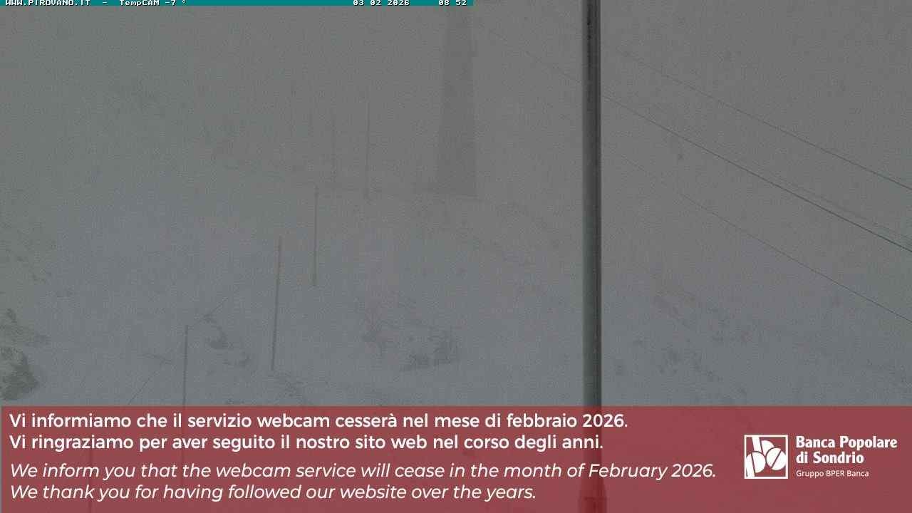 Archiv Foto Webcam Stilfser Joch: Blick auf die Gondel