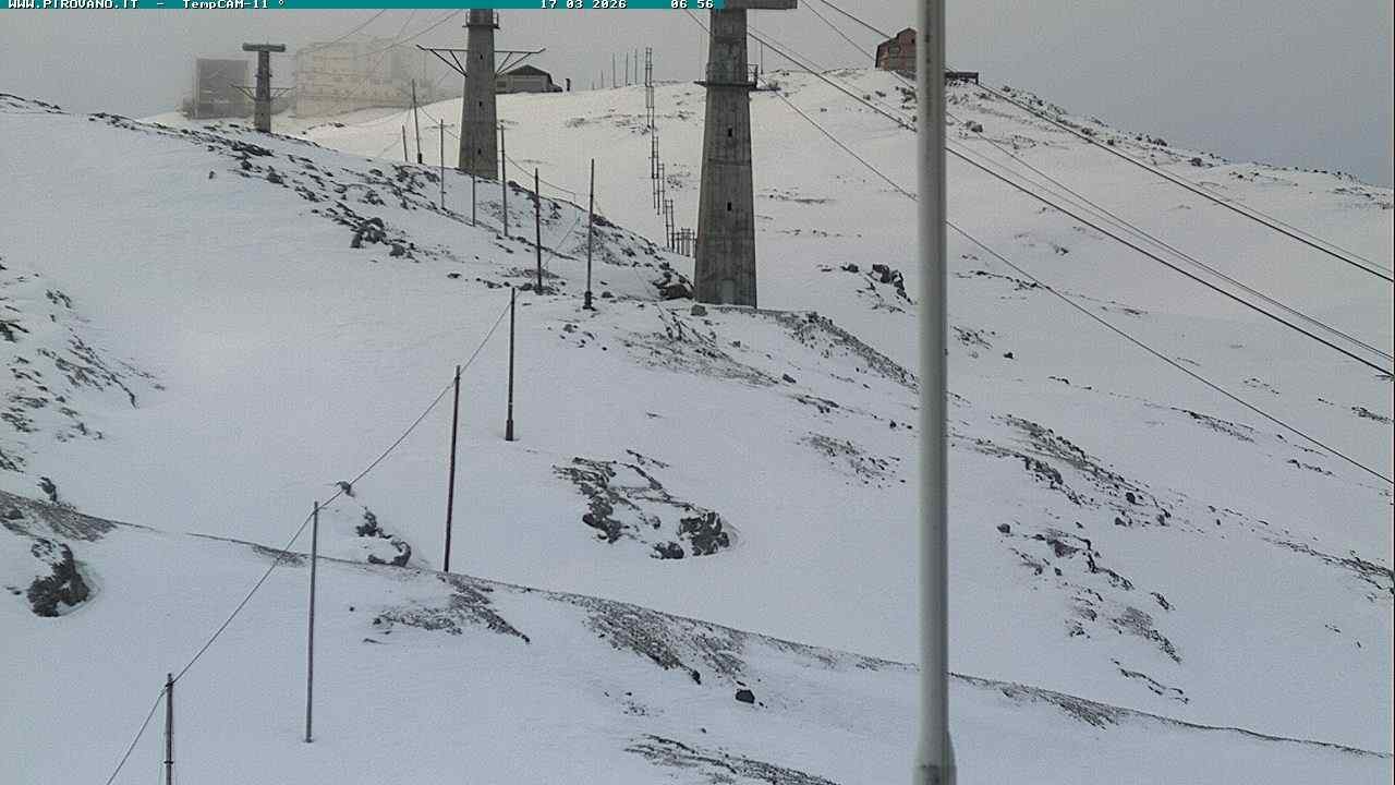 Archiv Foto Webcam Stilfser Joch: Blick auf die Gondel