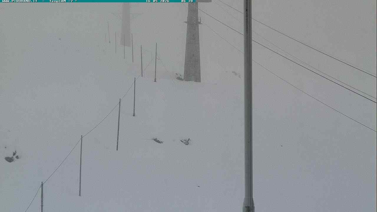 Archiv Foto Webcam Stilfser Joch: Blick auf die Gondel
