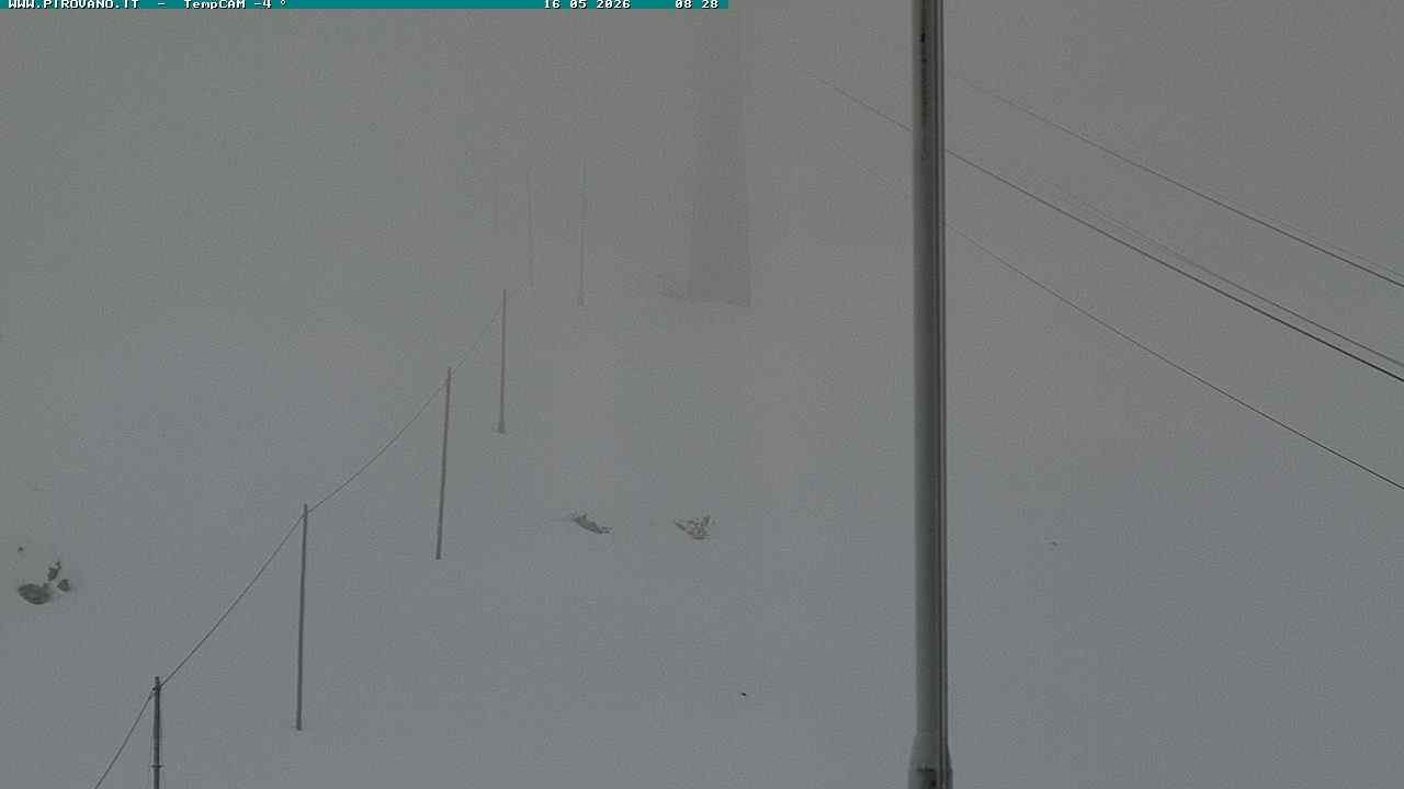 Archiv Foto Webcam Stilfser Joch: Blick auf die Gondel