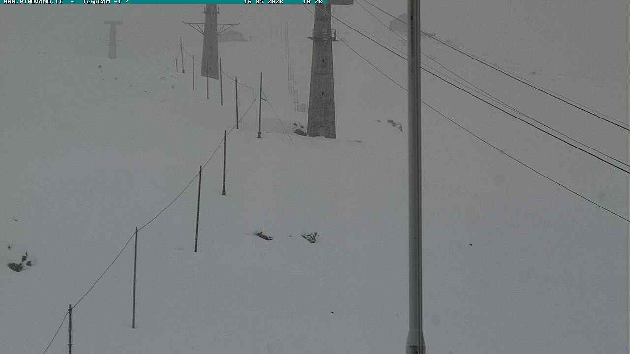 Archiv Foto Webcam Stilfser Joch: Blick auf die Gondel