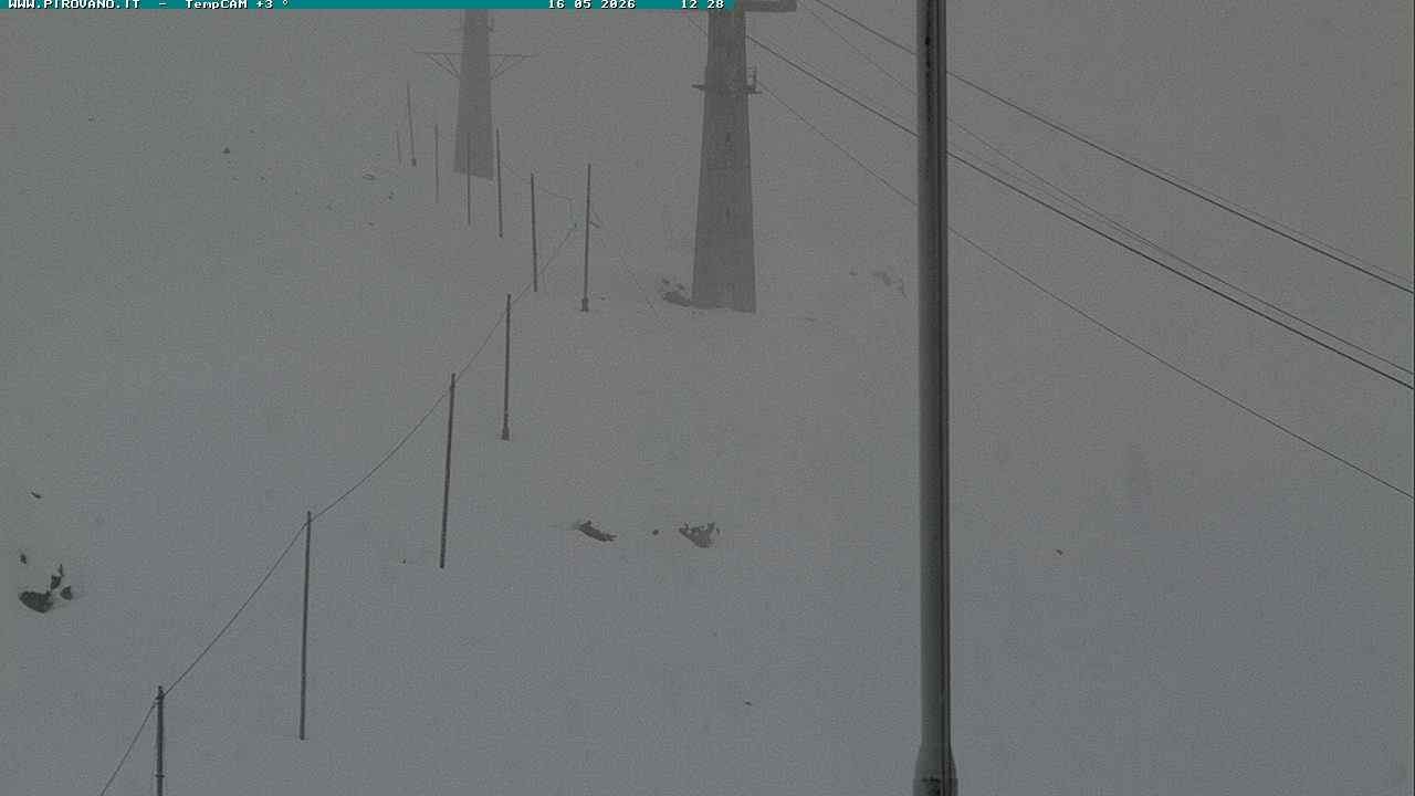 Archiv Foto Webcam Stilfser Joch: Blick auf die Gondel