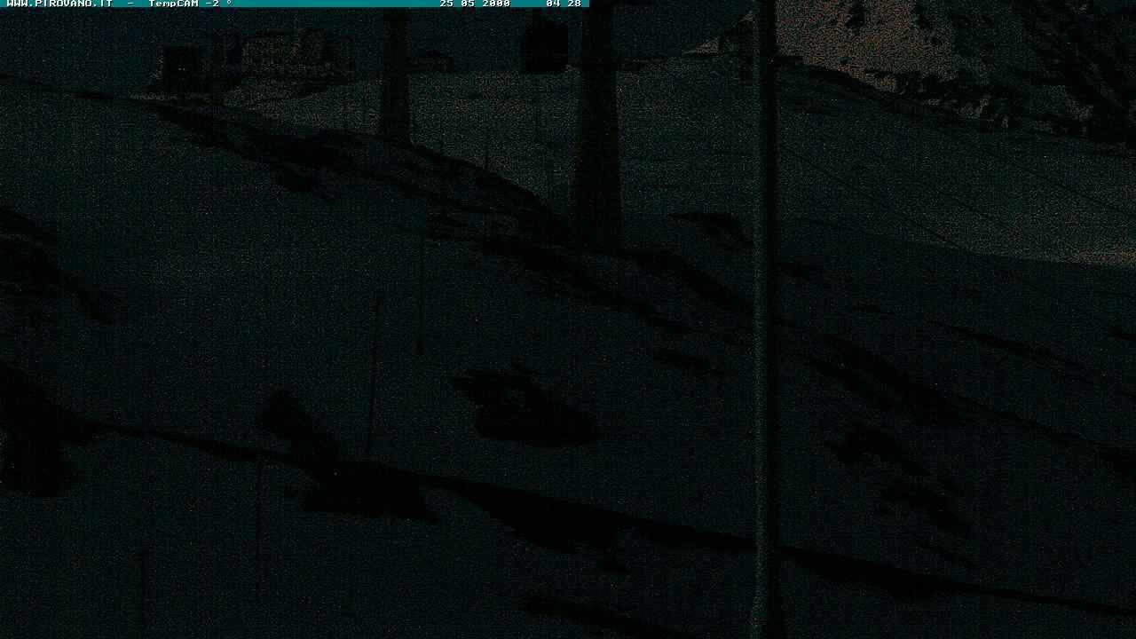 Archiv Foto Webcam Stilfser Joch: Blick auf die Gondel