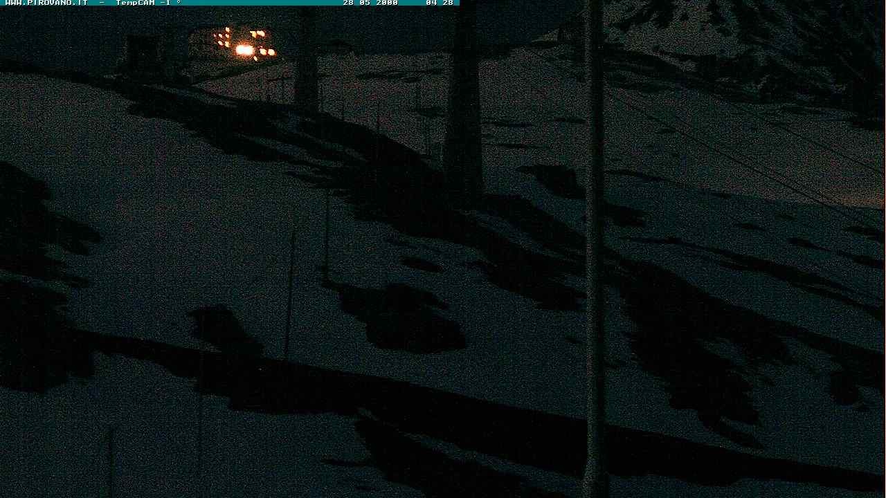 Archiv Foto Webcam Stilfser Joch: Blick auf die Gondel