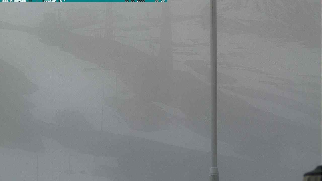 Archiv Foto Webcam Stilfser Joch: Blick auf die Gondel