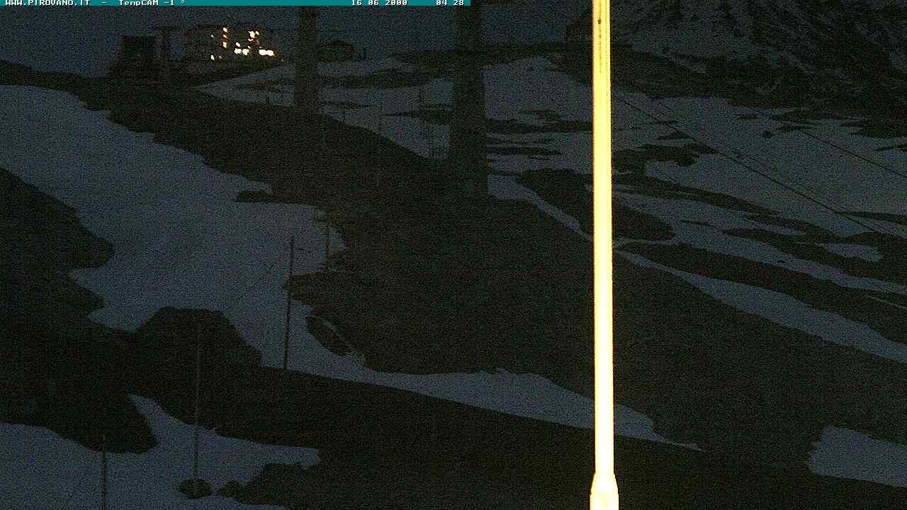 Archiv Foto Webcam Stilfser Joch: Blick auf die Gondel