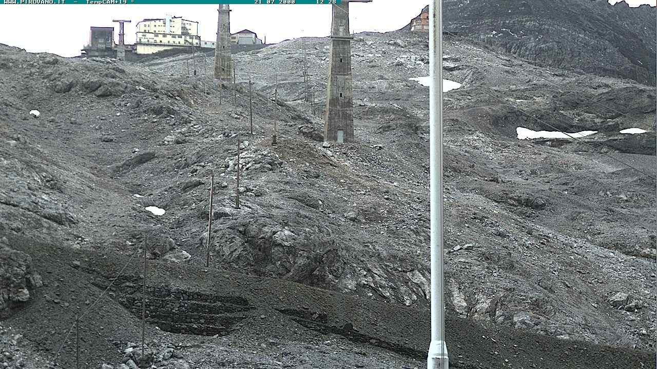 Archived image Webcam Stilfser Joch: View Gondola