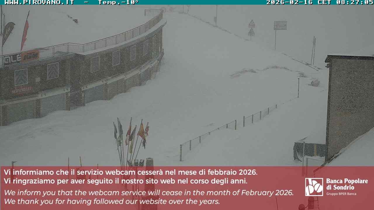 Archiv Foto Webcam Stilfserjoch: Passübergang