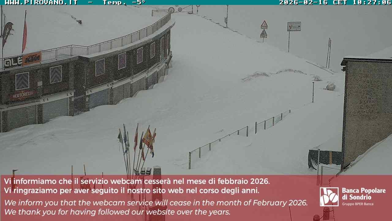 Archiv Foto Webcam Stilfserjoch: Passübergang