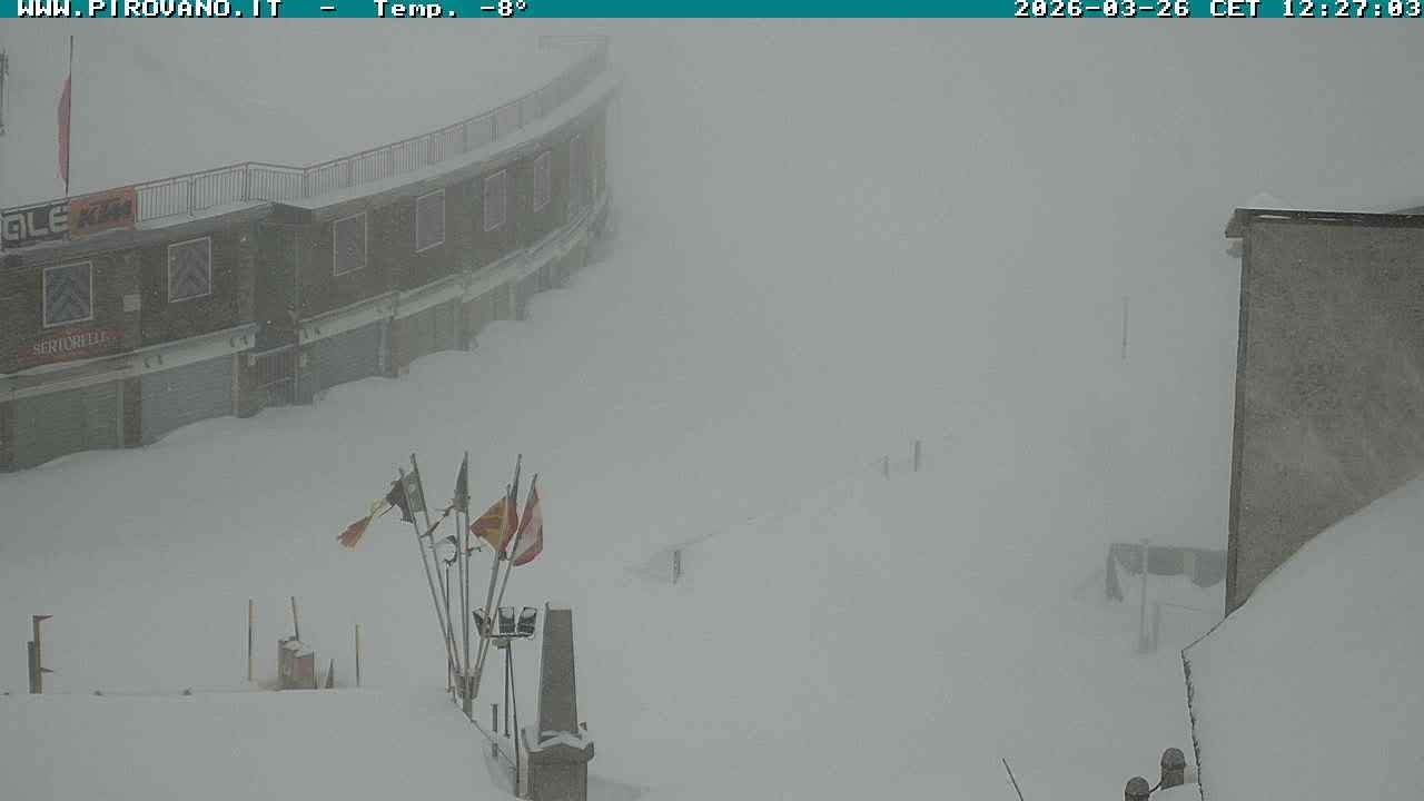 Archiv Foto Webcam Stilfserjoch: Passübergang