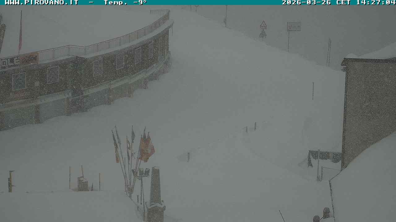 Archiv Foto Webcam Stilfserjoch: Passübergang