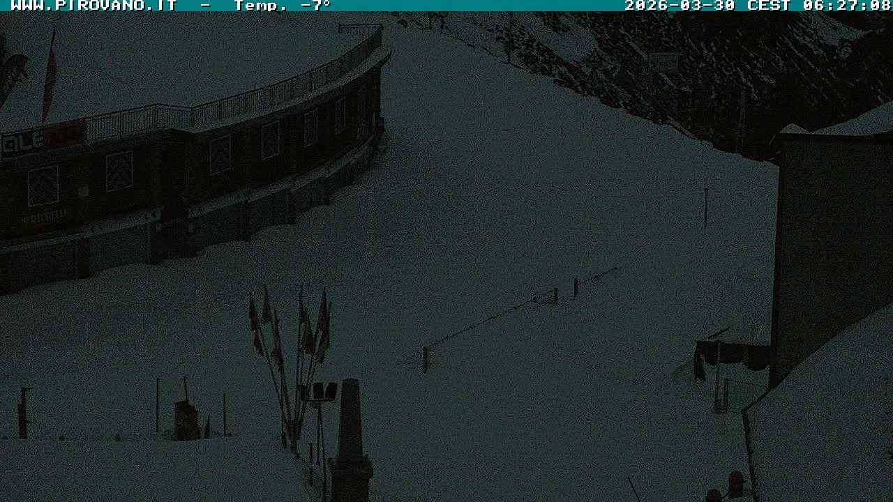 Archiv Foto Webcam Stilfserjoch: Passübergang