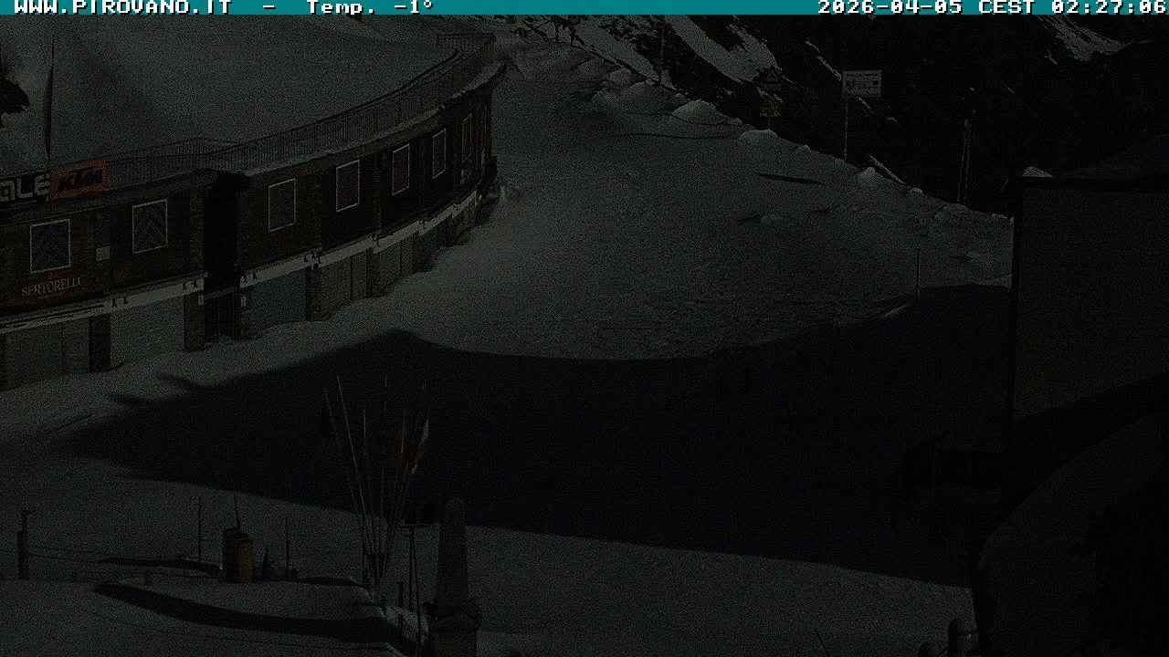 Archiv Foto Webcam Stilfserjoch: Passübergang