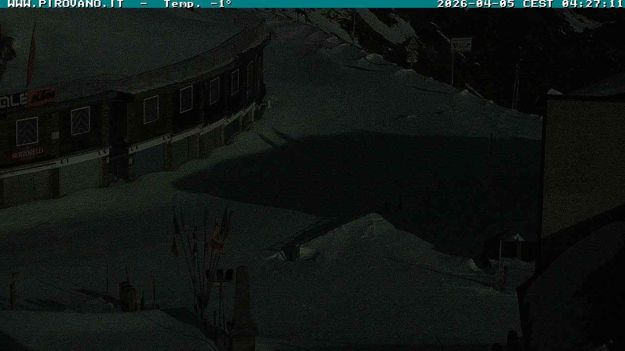 Archiv Foto Webcam Stilfserjoch: Passübergang