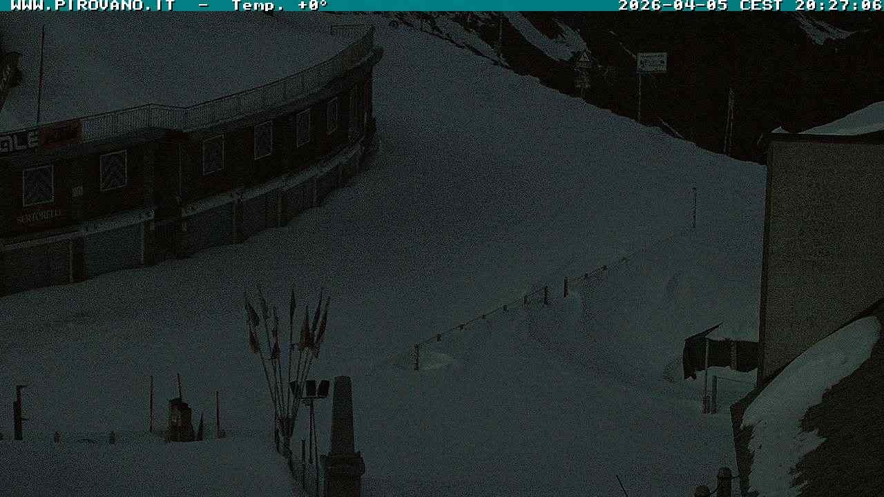 Archiv Foto Webcam Stilfserjoch: Passübergang
