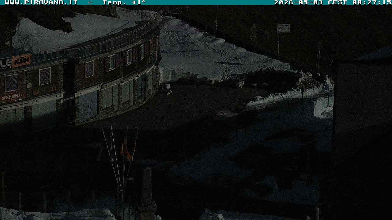 Archiv Foto Webcam Stilfserjoch: Passübergang