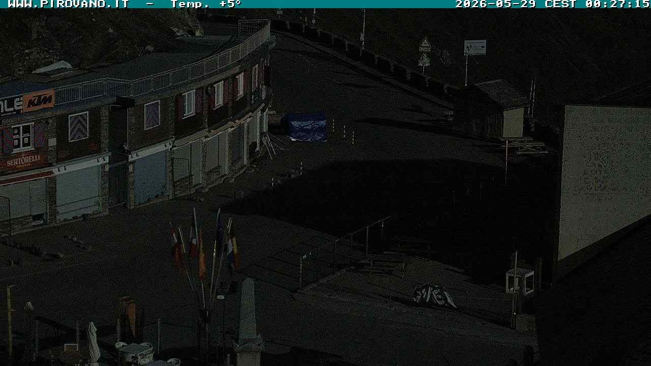 Archiv Foto Webcam Stilfserjoch: Passübergang
