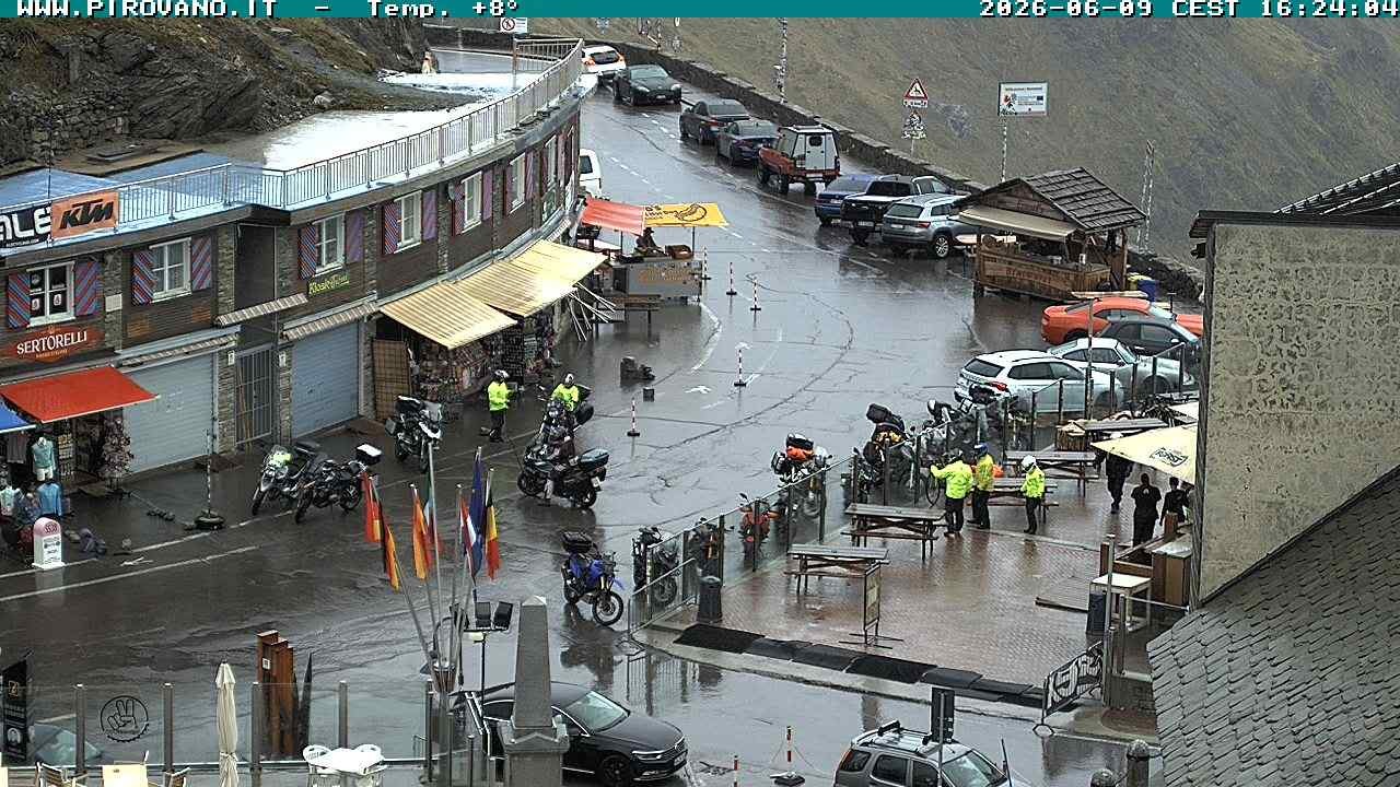 Archiv Foto Webcam Stilfserjoch: Passübergang