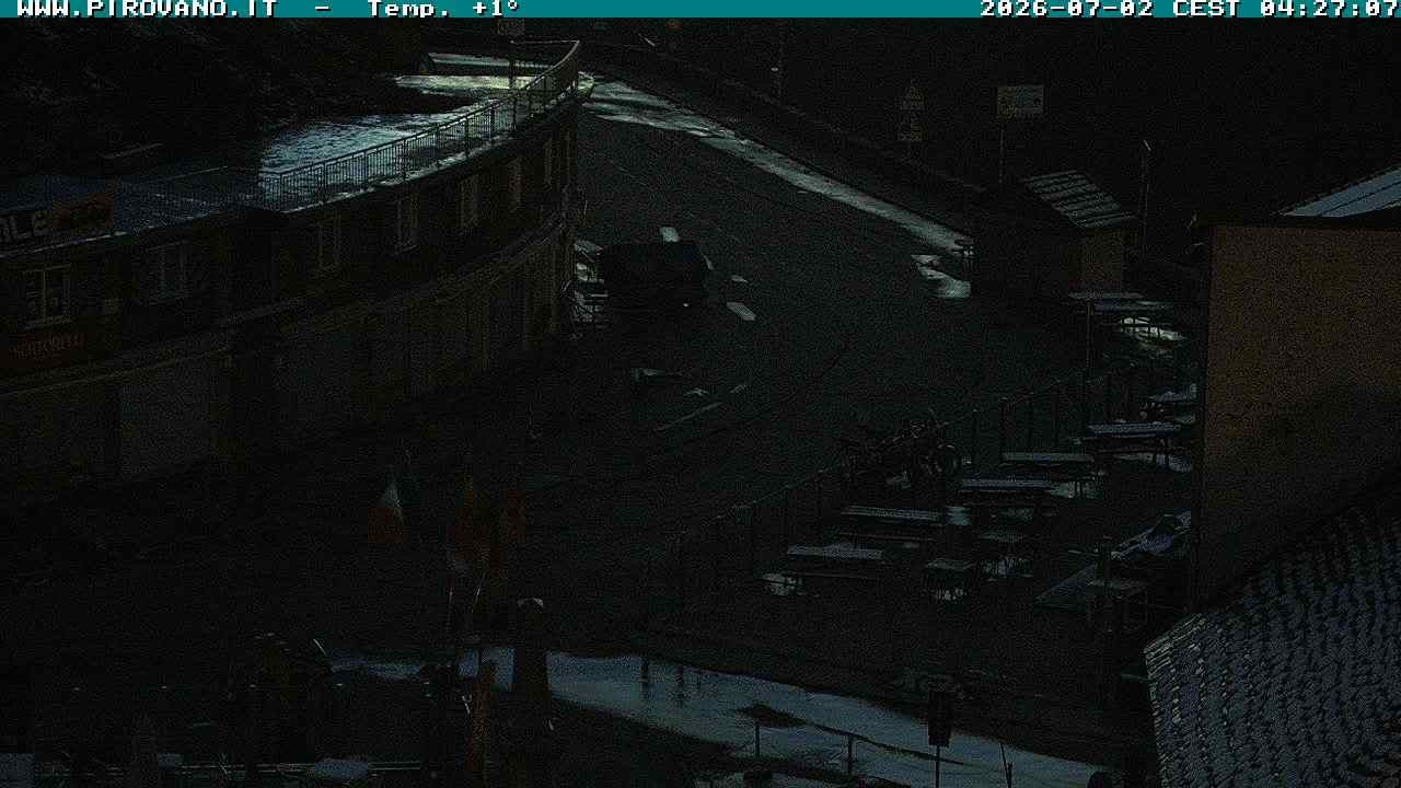 Archiv Foto Webcam Stilfserjoch: Passübergang