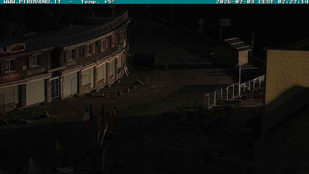Archiv Foto Webcam Stilfserjoch: Passübergang