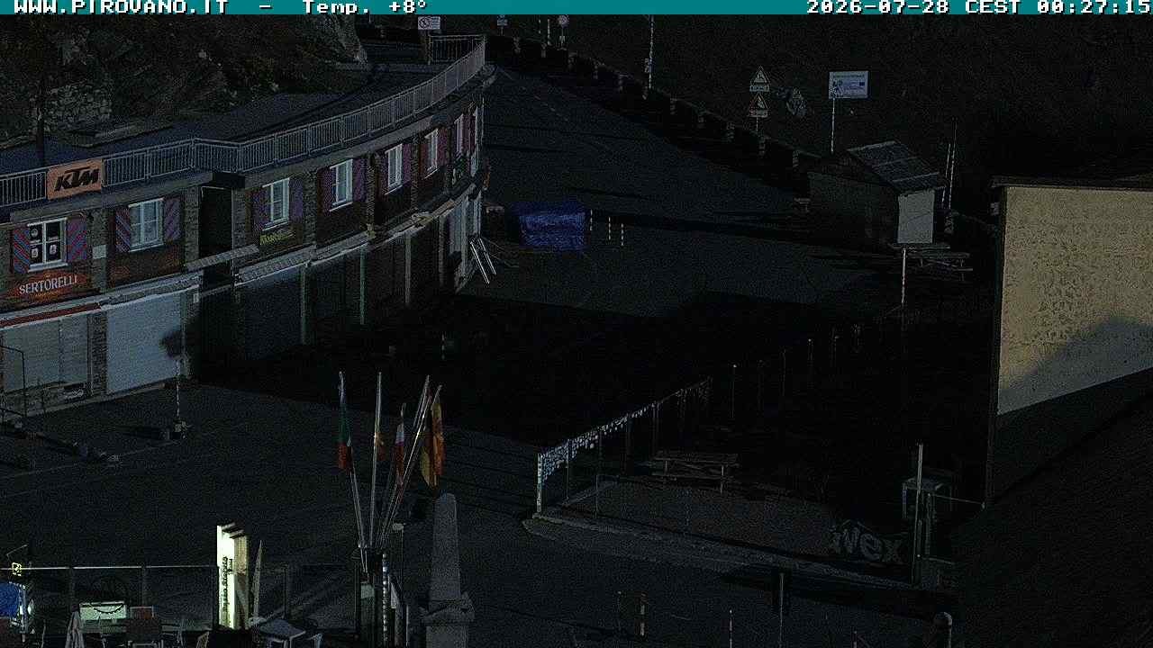 Archiv Foto Webcam Stilfserjoch: Passübergang